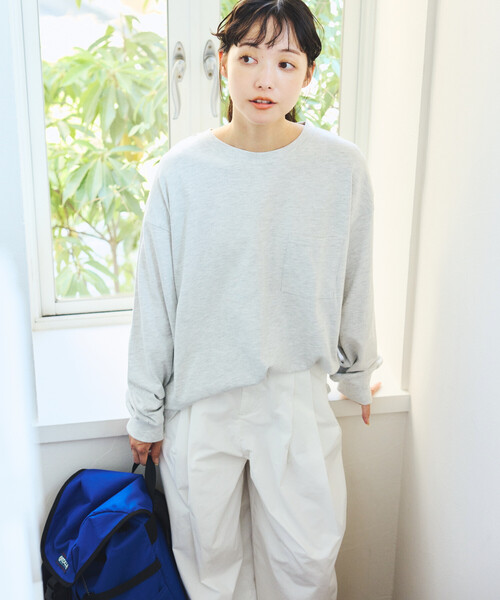 tシャツ ビッグ ポケットロンT/長袖Tシャツ「限定展開」 レディース | FREAK'S STORE | 20
