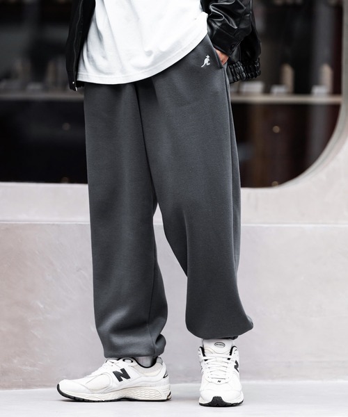 【新品未使用に近い】カンゴール•KANGOL グレー スウェットパンツ KANGOL（カンゴール） スウェットパンツ ジャージ 「KANGOL/カンゴール