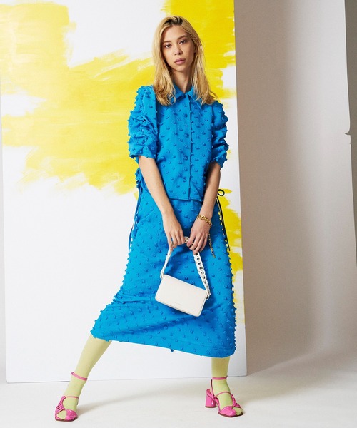 「MAISON SPECIAL」 半袖ブラウス FREE ブラック レディース_画像10