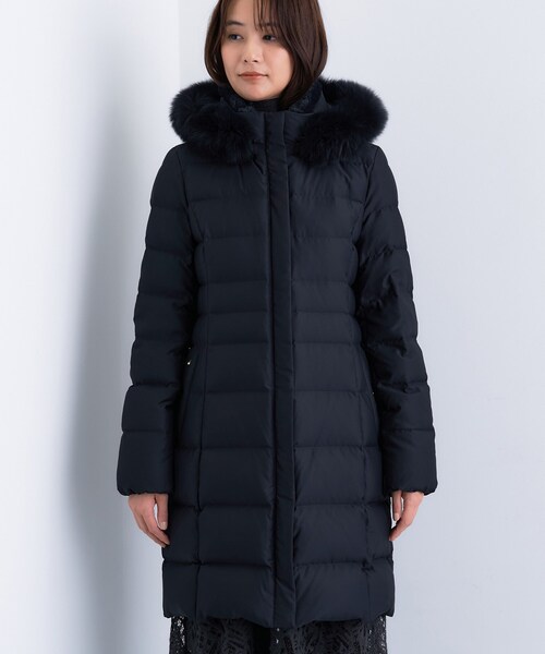 INDIVI（インディヴィ） ダウンコート ダウンジャケット 「名品／撥水