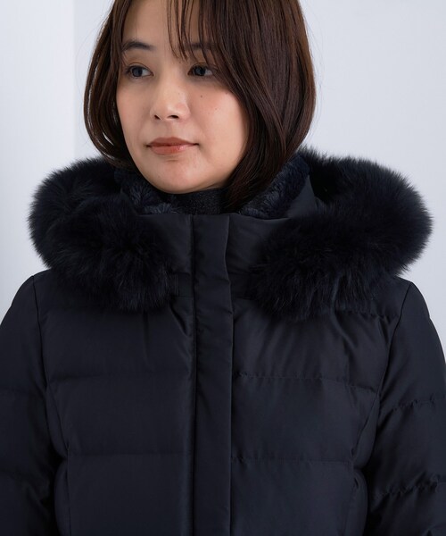 INDIVI（インディヴィ） ダウンコート ダウンジャケット 「名品／撥水