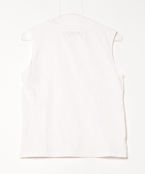 「B:MING by BEAMS」 ノースリーブトップス ONE SIZE ホワイト レディース_画像2
