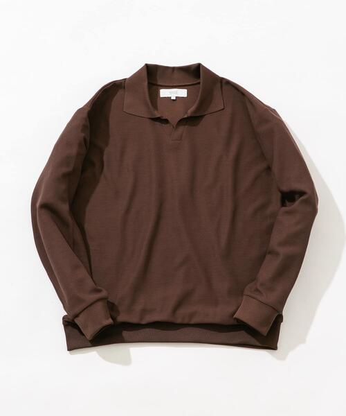URBAN RESEARCH ROSSO MEN ポロシャツ ダブルフェイスサーマル
