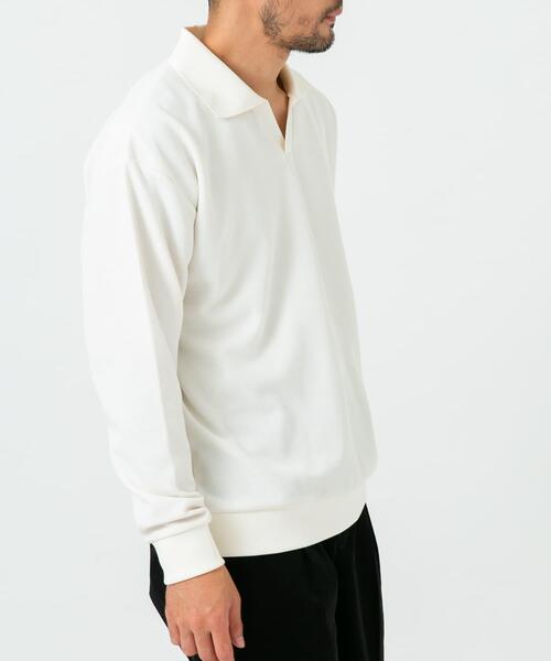 URBAN RESEARCH ROSSO MEN ポロシャツ ダブルフェイスサーマル