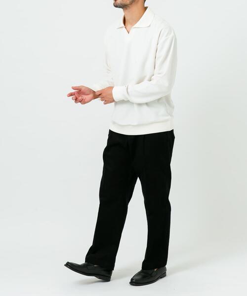 URBAN RESEARCH ROSSO MEN ポロシャツ ダブルフェイスサーマル