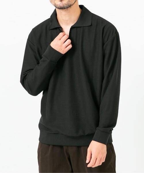 URBAN RESEARCH ROSSO MEN ポロシャツ ダブルフェイスサーマル