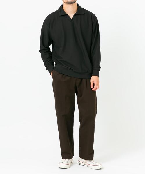 URBAN RESEARCH ROSSO MEN ポロシャツ ダブルフェイスサーマル