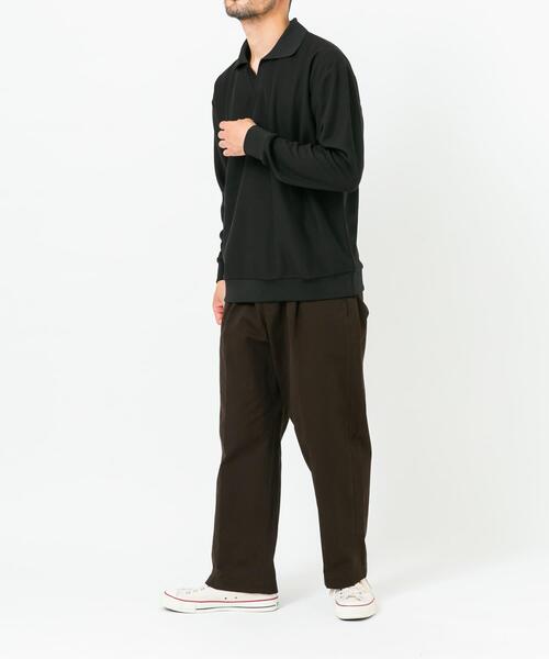 URBAN RESEARCH ROSSO MEN ポロシャツ ダブルフェイスサーマル