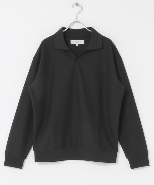URBAN RESEARCH ROSSO MEN ポロシャツ ダブルフェイスサーマル