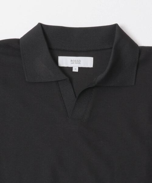 URBAN RESEARCH ROSSO MEN ポロシャツ ダブルフェイスサーマル