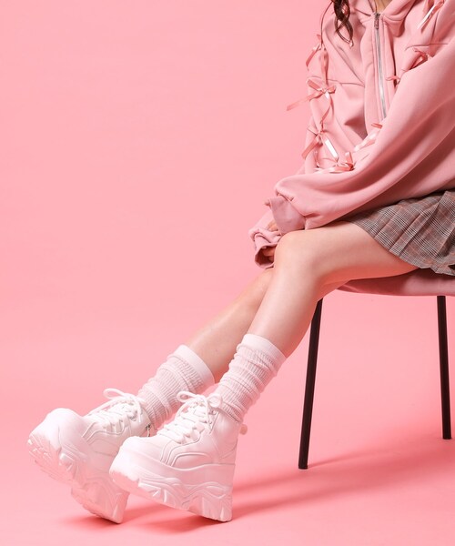 cs T&P（シーエスティーアンドピー） スニーカー ハイカット厚底