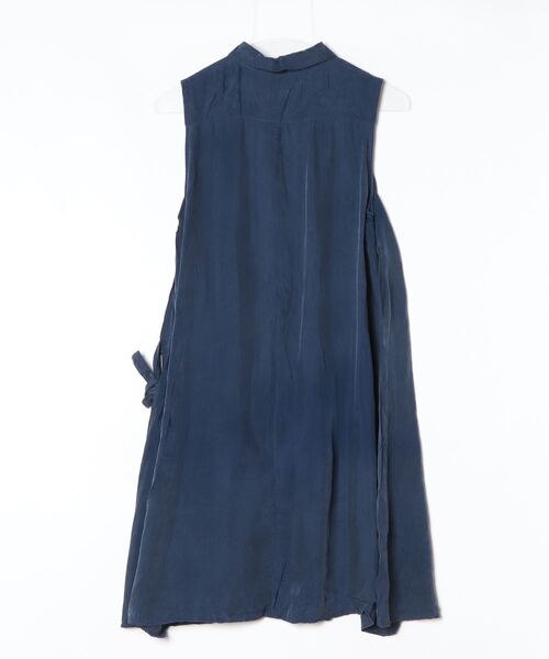 「Ebonyivory」 シャツワンピース FREE ネイビー レディース_画像2