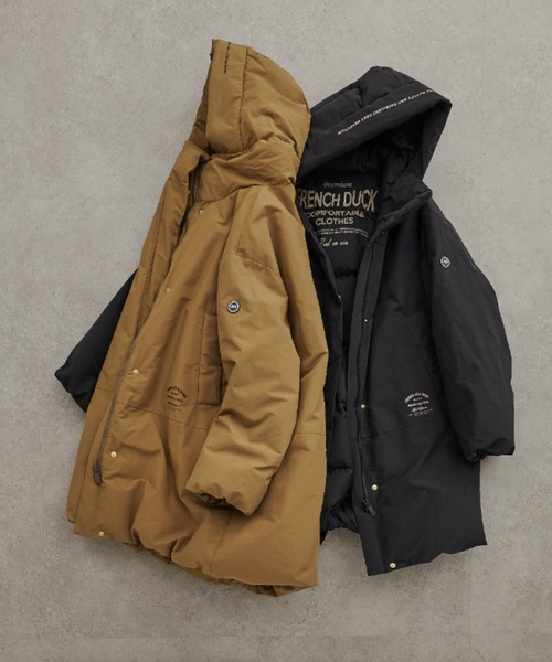 pual ce cin ダウンコート ダウンジャケット フレンチダックダウン