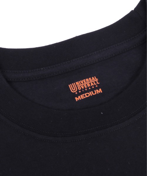 「UNIVERSAL OVERALL」 半袖Tシャツ SMALL ブラック メンズ_画像2