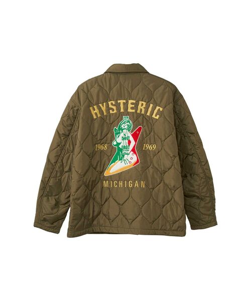 HYSTERIC GLAMOUR 迷彩柄中綿ジャケット HYSTERIC GLAMOUR 迷彩柄中綿ジャケット HYSTERIC GLAMOUR 迷彩柄中綿