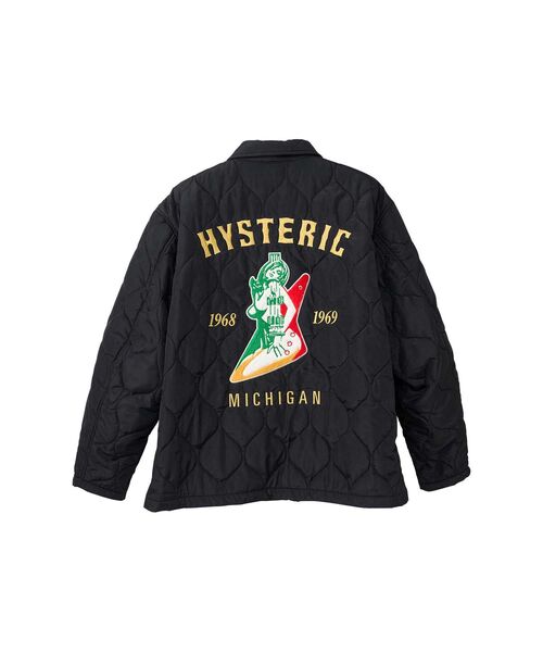 HYSTERIC GLAMOUR キルティングジャケット HYSTERIC GLAMOUR（ヒステリックグラマー） ブルゾン アウター GUITAR