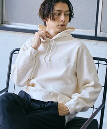 coen（コーエン） パーカー SOLOTEX(R)ヘビーワッフルパーカー メンズ