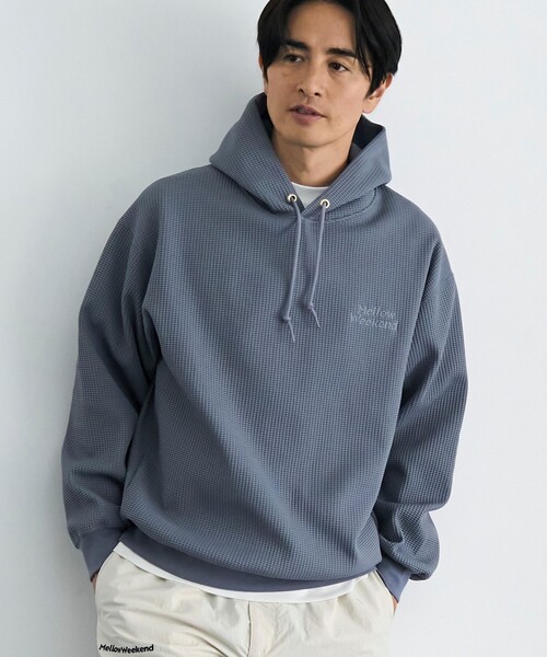 coen（コーエン） パーカー SOLOTEX(R)ヘビーワッフルパーカー メンズ