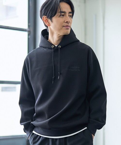 coen(コーエン) パーカー SOLOTEX(R)ヘビーワッフルパーカー メンズ coen(コーエン) パーカー SOLOTEX(R)ヘビーワッフルパーカー メンズ