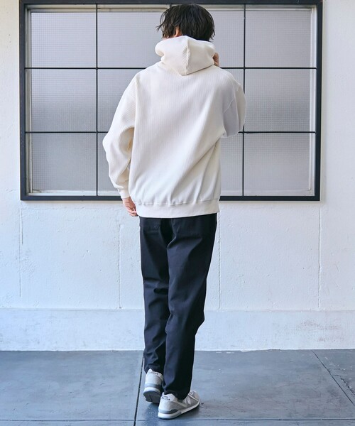 coen（コーエン） パーカー SOLOTEX(R)ヘビーワッフルパーカー メンズ