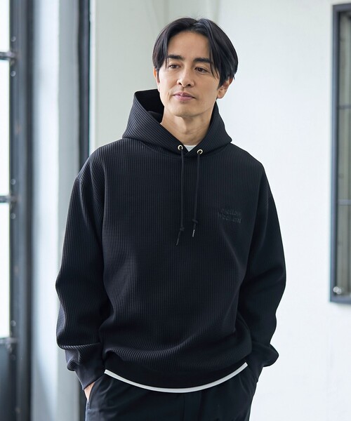 大本命✨新品・ゴシックロゴフルジップワッフルパーカー PCTOKYO XLサイズ 大本命✨新品・ゴシックロゴフルジップワッフルパーカー PCTOKYO М