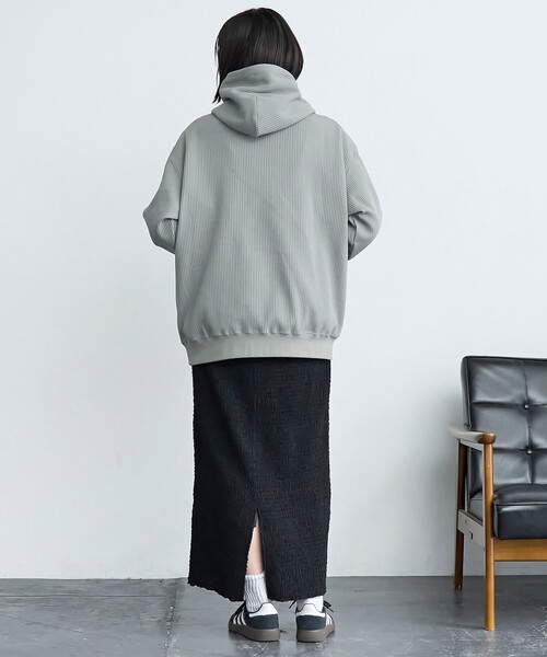 coen（コーエン） パーカー SOLOTEX(R)ヘビーワッフルパーカー メンズ