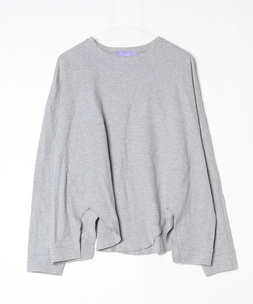 everyone グレー 長袖カットソー S wee9s（ウィークス） 長袖カットソー FREE グレー レディース