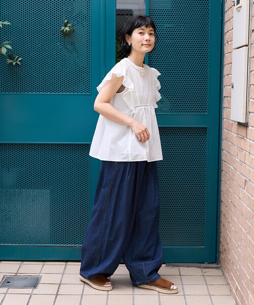 FREAK'S STORE（フリークスストア） デニムパンツ SMALL サックス