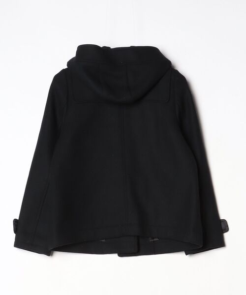 [Khaju] полупальто "даффл коут" 36 черный женский 