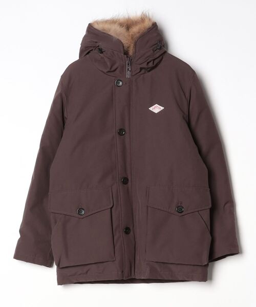 DANTON メンズ　ダウンジャケット　美品 Danton（ダントン） ダウンジャケット 42(L) ダークブラウン メンズ