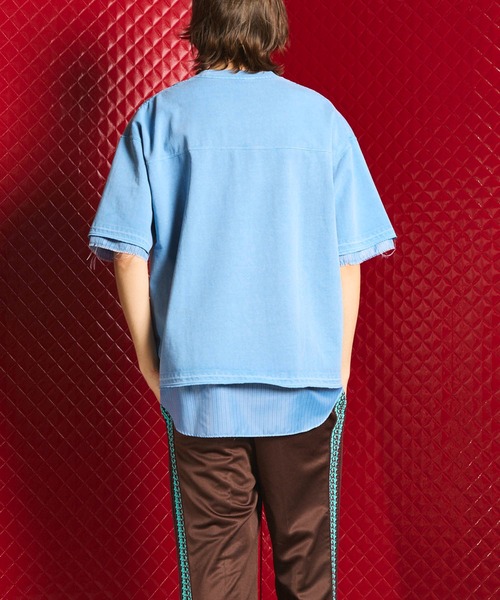 「MAISON SPECIAL」 半袖Tシャツ 2 ホワイト メンズの画像