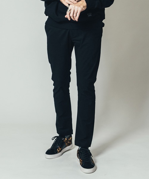 [CRIMIE] брюки-чинос L угольно-серый мужской 