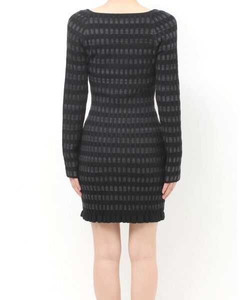 RESEXXY（リゼクシー） ワンピース ジャガードチェックニットミニ