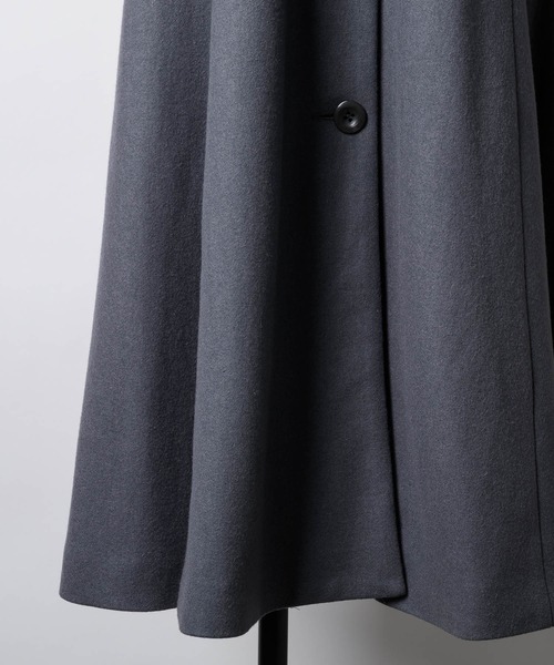 「VIOLETTA」 チェスターコート S ブラック レディース_画像9