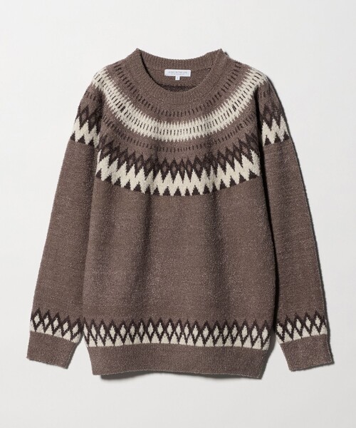 A DAY IN THE LIFE セーター ニット フェザーヤーン ノルディック
