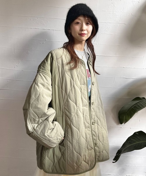 「LOWRYS FARM」 ジャケット FREE ベージュ レディース_画像7