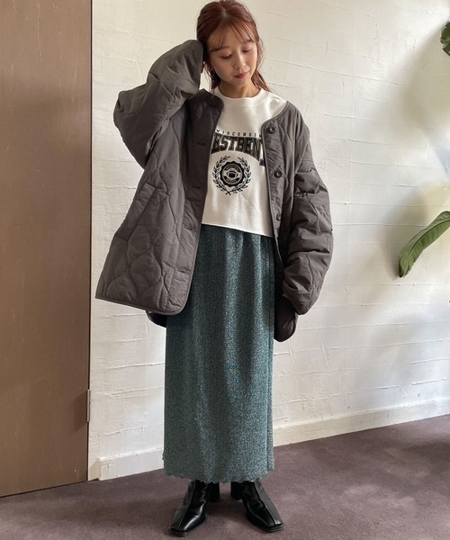 「LOWRYS FARM」 ジャケット FREE ベージュ レディース_画像8