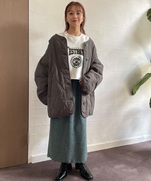 「LOWRYS FARM」 ジャケット FREE ベージュ レディース_画像9