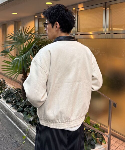 CIAOPANIC(チャオパニック) ブルゾン アウター 襟切替コットン CIAOPANIC(チャオパニック) ブルゾン アウター 襟切替コットン