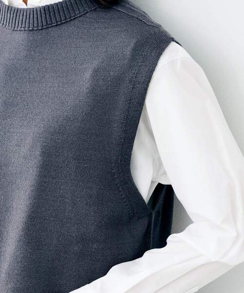 UNTITLED（アンタイトル） ニット セーター ラウンドネックニット