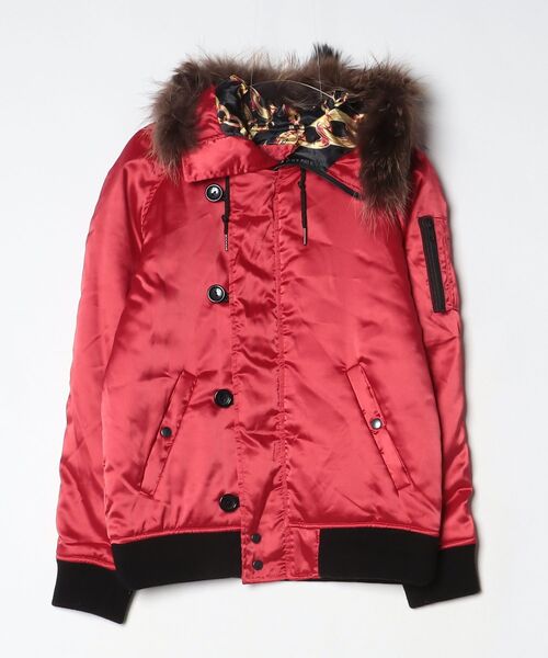 JOYRICH（ジョイリッチ） ブルゾン M レッド レディース : ZOZOTOWN