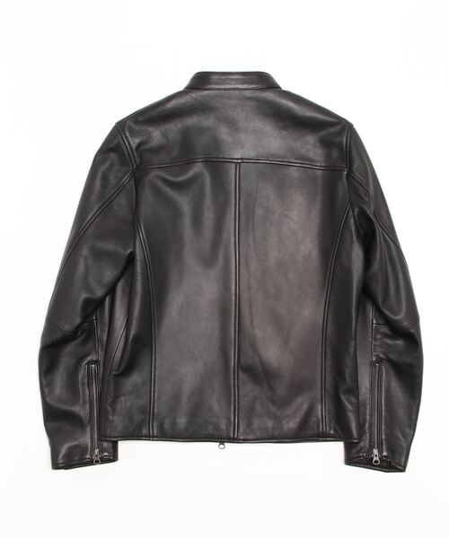 The DUFFER of ST.GEORGE」 レザージャケット MEDIUM ブラック メンズ
