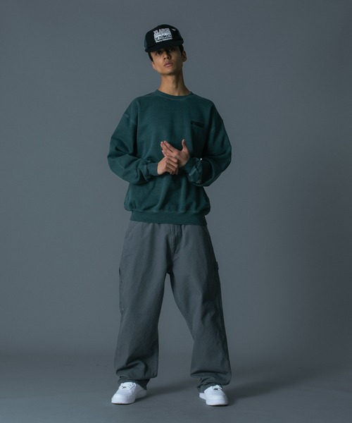 パンツ XLARGE×AFTERMATH PAINTER PANTS メンズ レディース : ZOZOTOWN