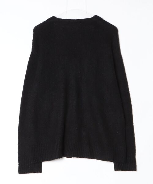 「DISCOAT」 ニットカーディガン M ブラック レディース_画像2