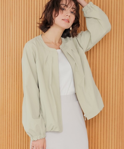 theredthread クラスプバルーンブルゾン アウター トップス 長袖 春アウター 長袖 ブルゾン[品番：TY000008102]｜teddyshop（テディー