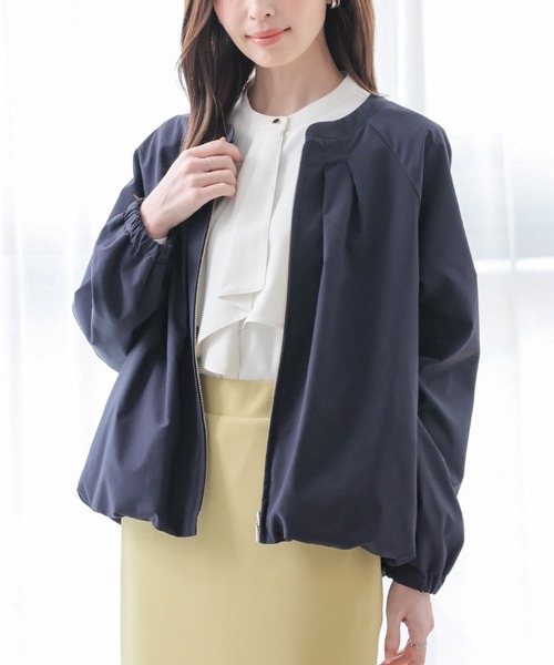 theredthread クラスプバルーンブルゾン アウター トップス 長袖 中古・古着通販】THEREDTHREAD (ザレッドスレッド) S clasp balloon
