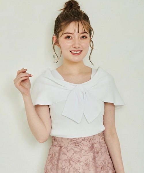 「NOELA」 ノースリーブニット フリー ブラック レディース_画像2