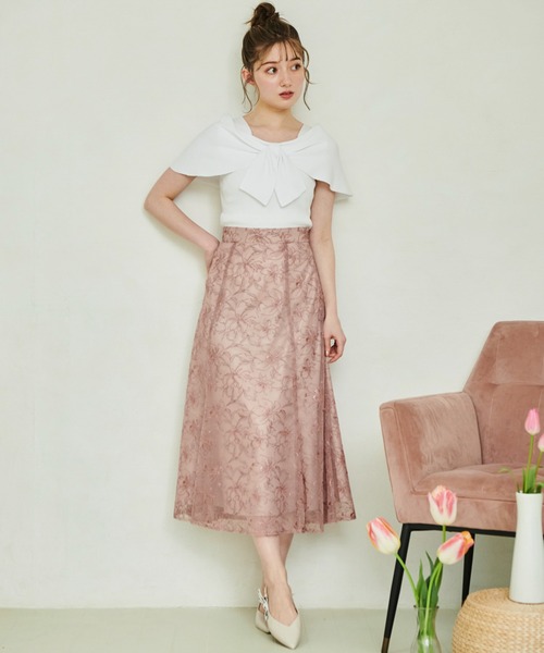 「NOELA」 ノースリーブニット フリー ブラック レディース_画像4