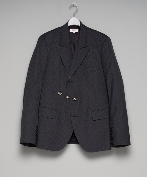 ジャケット テーラードジャケット 「M A S U」RED BAR TACK TAILORED JACKET メンズの画像