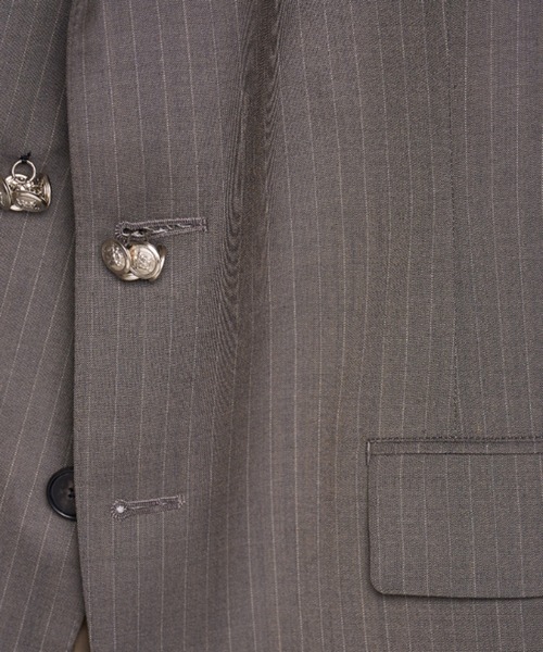 ジャケット テーラードジャケット 「M A S U」RED BAR TACK TAILORED JACKET メンズの画像